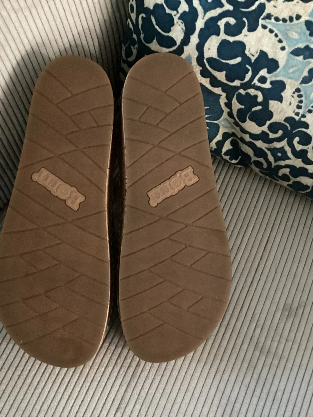 Born Iridescent Cork Wedge Sandals